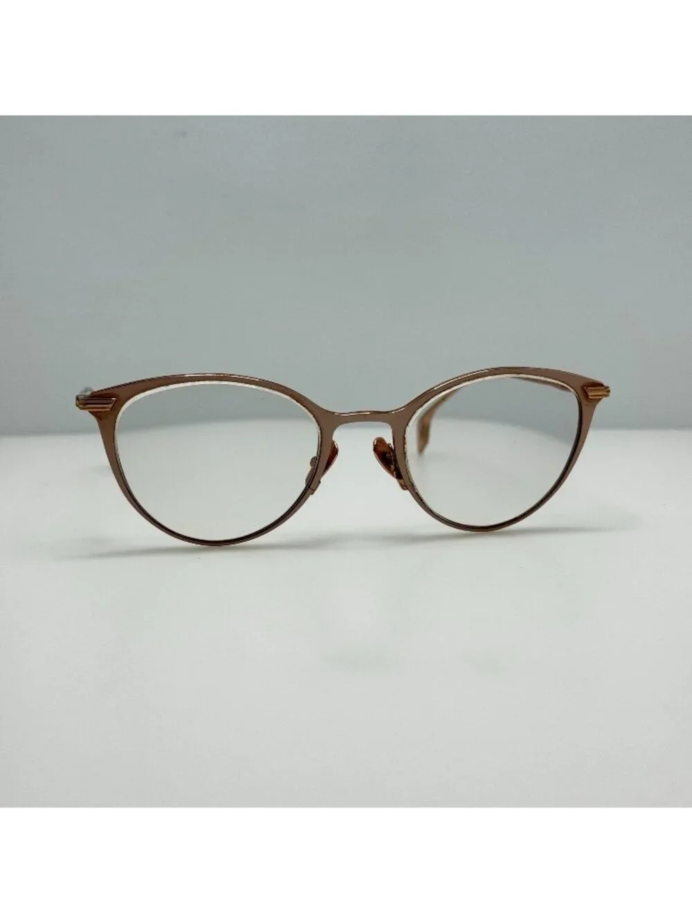 State Hirosaki Shell Rose Gold Eyeglasses Eye Glasses Frames Japan 52-21-140